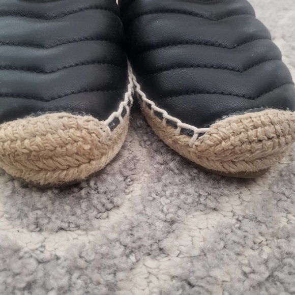 Gucci Marmot Espadrilles size 41 Like US size 9.5 Authentic Black and Go… - Picture 2 of 11